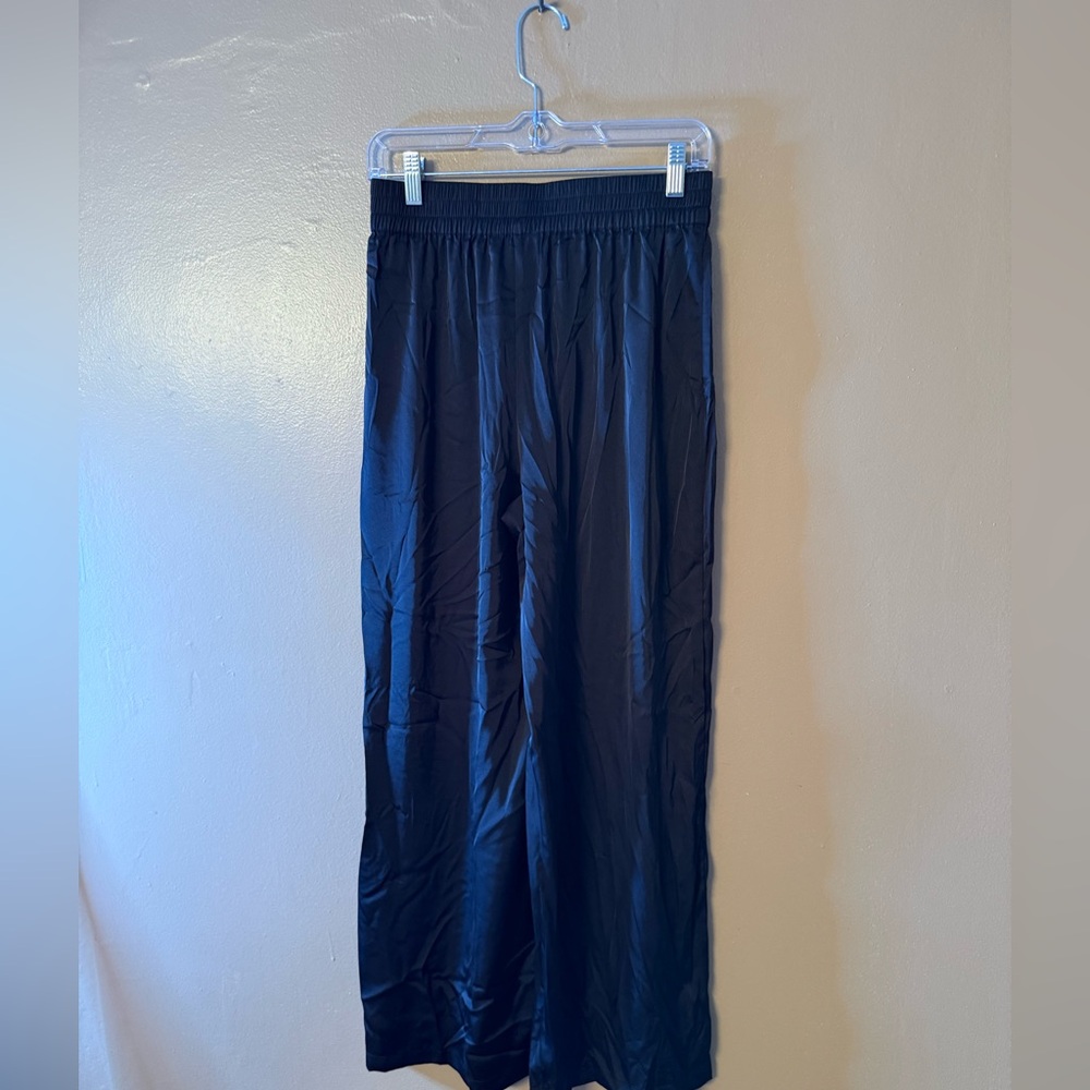 Black Silk Pants